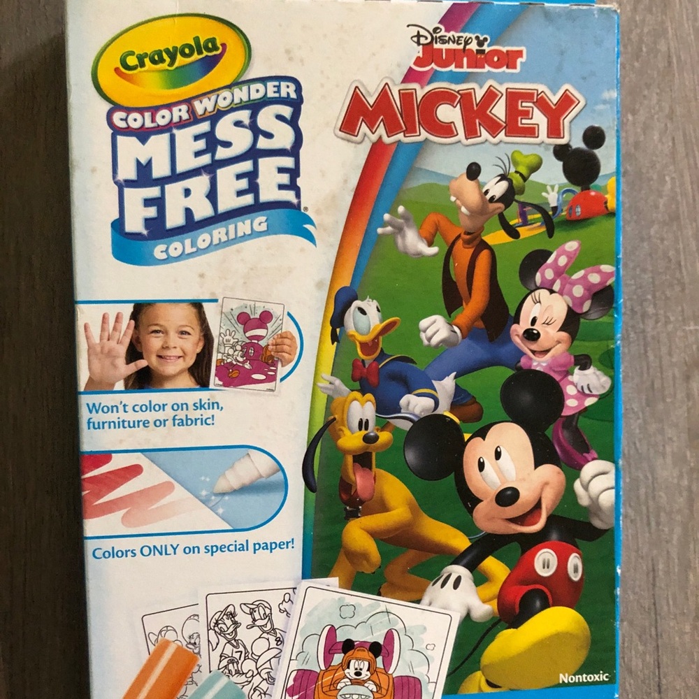 Crayola Color Wonder Mess Free Coloring - Disney Junior Mickey